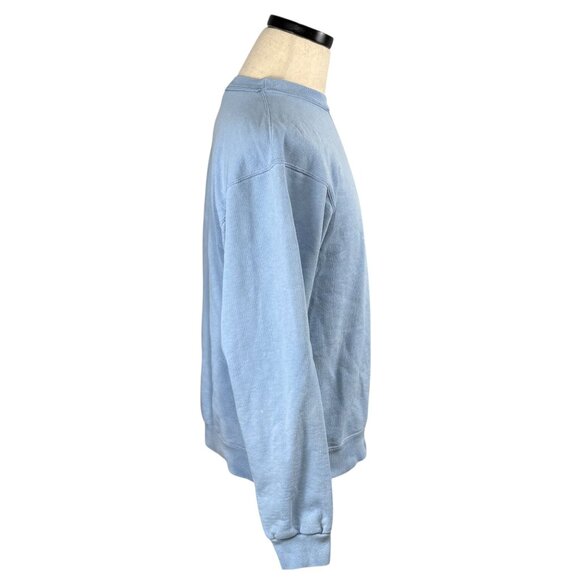 Champion Reverse Weave  Carolina Crewneck Sweatshirt Medium 90s Vintage Blue - Picture 4 of 15